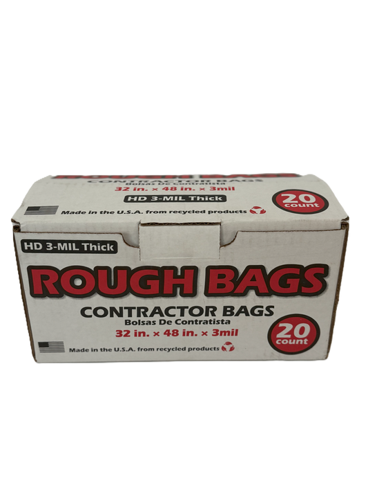 42 Gallon 3 Mil Contractor Bags - 20 Count Box