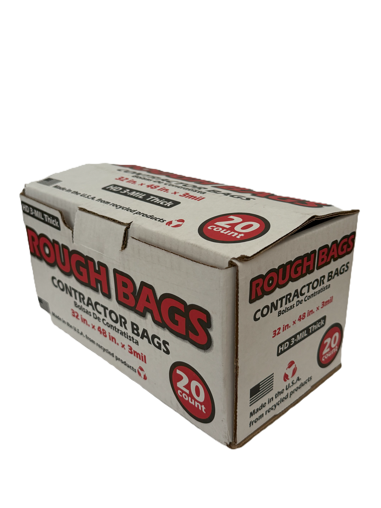 42 Gallon 3 Mil Contractor Bags - 20 Count Box